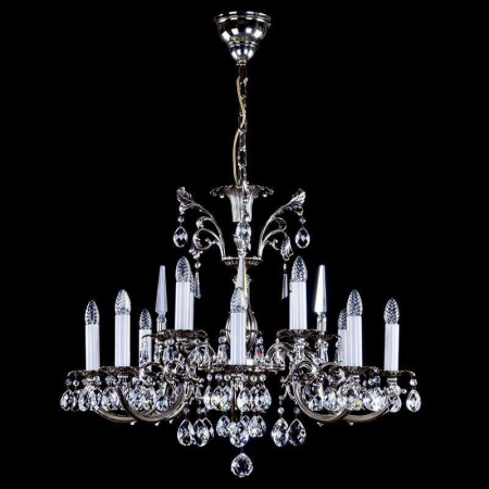 Люстры подвесные — Подвесная люстра Artglass Arabela Nickel Antique CE купить в 