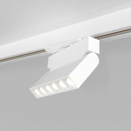 Трековые светильники — Светильник на шине Elektrostandard Garda Белый 10W 4200K (85017/01) однофазный купить в 