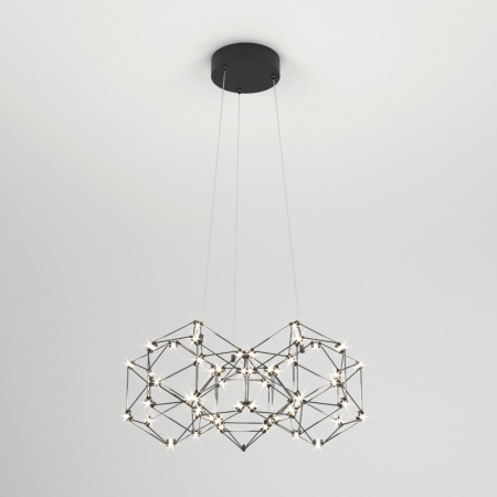 Люстры подвесные — Подвесная люстра Eurosvet 90169/5 черный жемчуг купить в 