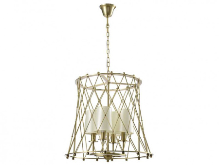 Люстры подвесные — Подвесная люстра Newport 7224/S brass new купить в 