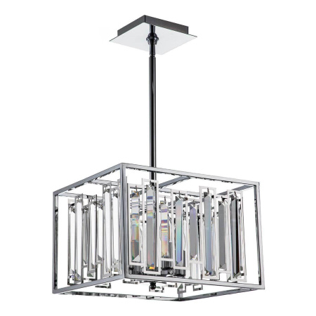 Люстры подвесные — Подвесная люстра Indigo Valzer 12001/4R Chrome V000063 купить в  Люстры подвесные — Подвесная люстра Indigo Valzer 12001/4R Chrome V000063 купить в