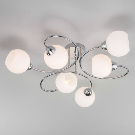 Люстры на штанге — Люстра на штанге Eurosvet 30136/6 хром купить в  Люстры на штанге — Люстра на штанге Eurosvet 30136/6 хром купить в