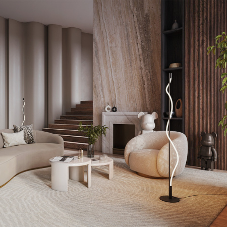 Торшеры и напольные светильники — Торшер Maytoni MOD166FL-L15B3K купить в 