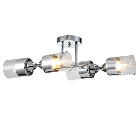 Люстры на штанге — Потолочная люстра Escada Bungarus 1110/4P Chrome купить в  Люстры на штанге — Потолочная люстра Escada Bungarus 1110/4P Chrome купить в