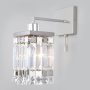 Настенные бра — Бра Eurosvet 10100/1 хром/прозрачный хрусталь Strotskis купить в 