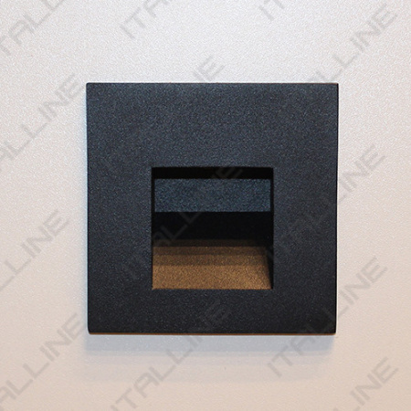 Подсветка стен и ступеней — Подсветка ступеней лестницы ITALLINE DL 3019 BLACK купить в 