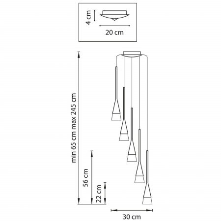 Подвесные светильники — Подвесной светильник Lightstar 804250 купить в 