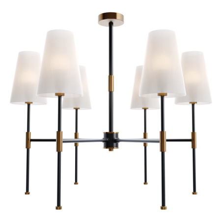 Люстры на штанге — Люстра на штанге Freya FR5196PL-06BBS купить в 