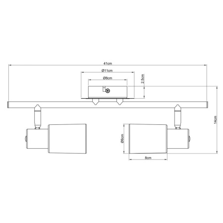 Споты — Спот ARTE Lamp A4510PL-2SS купить в  Споты — Спот ARTE Lamp A4510PL-2SS купить в