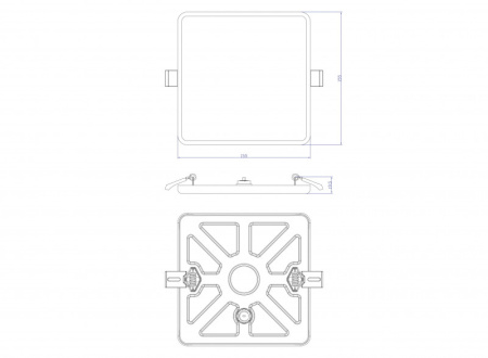 Влагозащищенные точечные светильники — Влагозащищенный светильник Donolux DL20091SQ15W1W IP44 купить в 