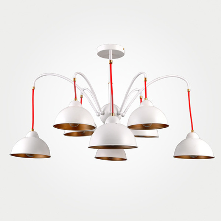 Люстры на штанге — Люстра на штанге Eurosvet 70043/8 белый купить в  Люстры на штанге — Люстра на штанге Eurosvet 70043/8 белый купить в