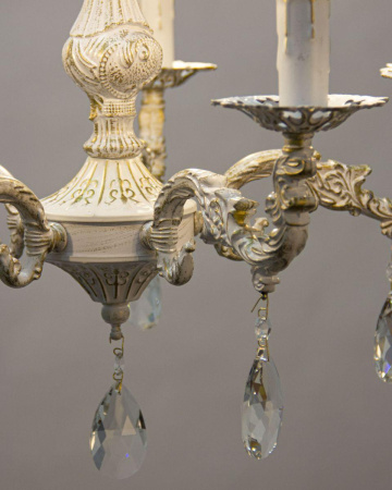 Люстры подвесные — Подвесная люстра Abrasax Emma L.8401-5CREAM/G купить в 