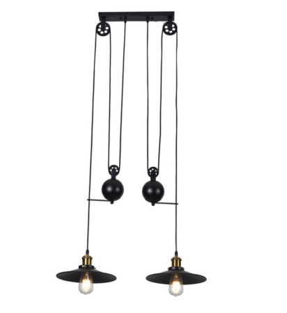 Потолочные люстры — 7286/2 черный купить в 