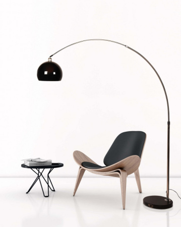 Торшеры и напольные светильники — Торшер Lumina Deco LDF 5108-B BK купить в 