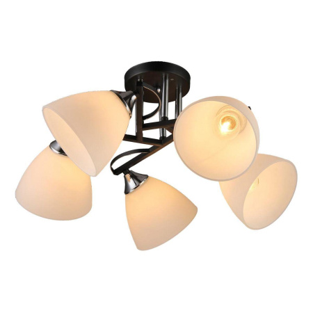 Потолочные люстры — Потолочная люстра IMEX MD.2980-5-S BK+CH купить в 