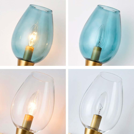 Потолочные светильники — Бра Imperium Loft Viola Wall 2 Clear 181901-26 купить в 