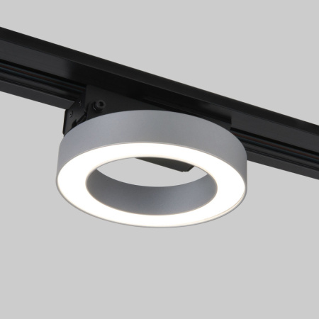Трековые светильники — Светильник на шине Elektrostandard Spila серебро 12W 4200K (85079/01) однофазный купить в 