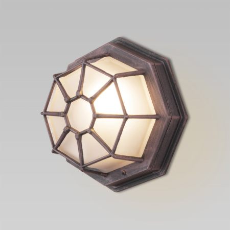 Уличные настенные светильники — Светильник настенный Elektrostandard Telarana S капучино (GL 1023D) купить в 