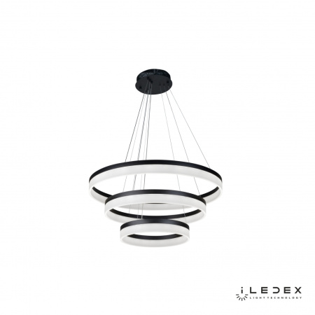 Подвесные светильники — Подвесная люстра iLedex Around D0301-3 (400x600x800) BK купить в  Подвесные светильники — Подвесная люстра iLedex Around D0301-3 (400x600x800) BK купить в