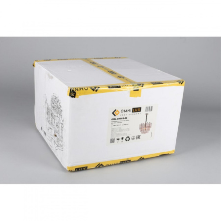 Люстры подвесные — Подвесная люстра Omnilux OML-89603-08 купить в 