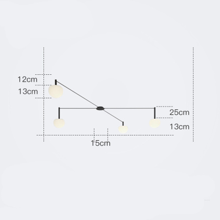 Люстры накладные — Накладная люстра ImperiumLoft 213693-26 купить в 