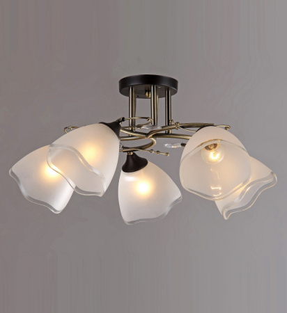 Потолочные люстры — 2572/5 бронза купить в 