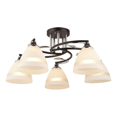 Потолочные люстры — Потолочная люстра IMEX MD.2867-5-S BK+CH купить в 