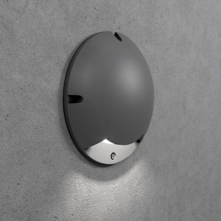 Светильники для стен и ступеней — Светильник для ступеней Elektrostandard PARK LED (35167/S) серый купить в 