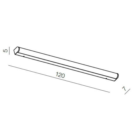 Настенные бра — Настенный светильник Azzardo Petra 120 AZ2470 купить в 