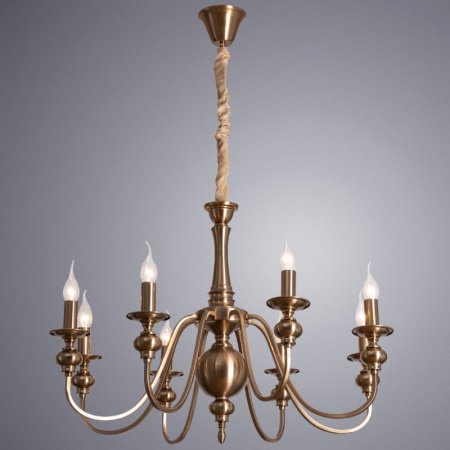 Люстры подвесные — Подвесная люстра ARTE Lamp A6097LM-8PB купить в  Люстры подвесные — Подвесная люстра ARTE Lamp A6097LM-8PB купить в