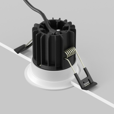 Встраиваемые точечные светильники — Встраиваемый светильник Maytoni Technical DL058-7W4K-W купить в 