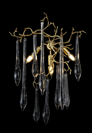 Настенные бра — Бра Crystal Lux REINA AP3 GOLD PEARL купить в 