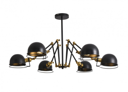 Люстры на штанге — Люстра на штанге Lumina Deco LDP D015-6 BK купить в  Люстры на штанге — Люстра на штанге Lumina Deco LDP D015-6 BK купить в