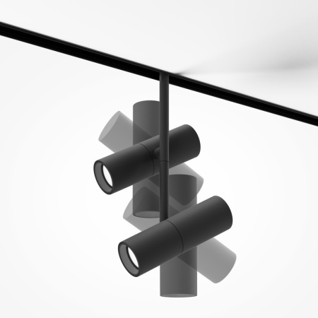 Трековые светильники — Светильник на шине Maytoni Technical TR005-4-2X12W-DS-B купить в 