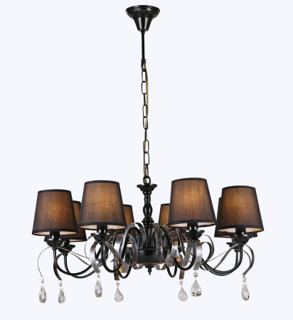 Люстры подвесные — 4710/8 черный купить в 