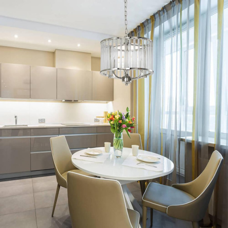 Люстры подвесные — Подвесная люстра Lumien Hall Lenora LH3062/3P-NL-CL купить в 