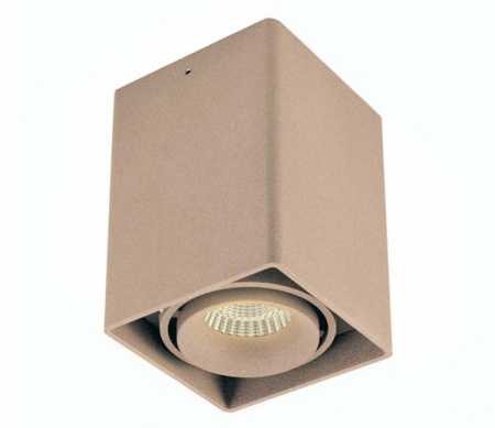 Накладные точечные светильники — Накладной светильник Donolux DL18610/01WW-SQ Champagne купить в 