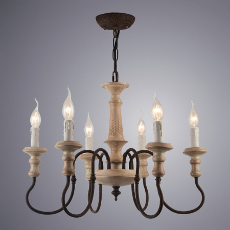 Люстры подвесные — Подвесная люстра ARTE Lamp A1700LM-6BR купить в  Люстры подвесные — Подвесная люстра ARTE Lamp A1700LM-6BR купить в