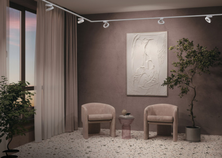 Трековые светильники — Светильник на шине Maytoni Technical TR044-1-12W3K-W купить в 