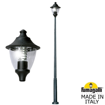 Высокие уличные фонари — Садово-парковый светильник Fumagalli F50.372.000.AXE27 купить в 