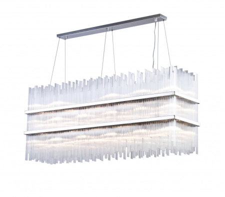 Люстры подвесные — Подвесная люстра Lucia Tucci RUMBA 1074.36 chrome купить в 