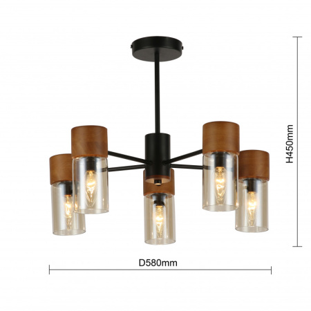 Люстры на штанге — Люстра на штанге F-Promo 2633-5P купить в 