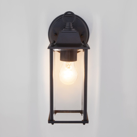 Уличные настенные светильники — Светильник настенный Elektrostandard 1008D BRICK черный купить в 