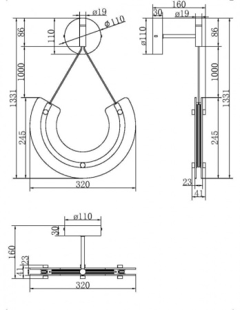 Настенные бра — Бра Maytoni P091WL-L18G3K купить в  Настенные бра — Бра Maytoni P091WL-L18G3K купить в