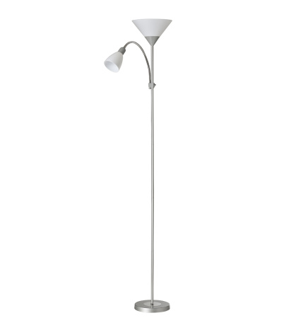 Торшеры и напольные светильники — 3940/2T (940/2) серебро купить в 