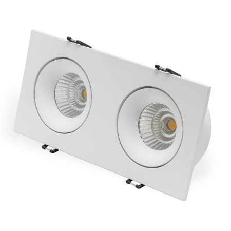 Встраиваемые точечные светильники — Встраиваемый светильник LeDron LD0032-20W 3000K купить в 