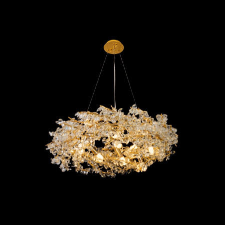 Люстры подвесные — Подвесная люстра iLamp 9065-D800 GD купить в 