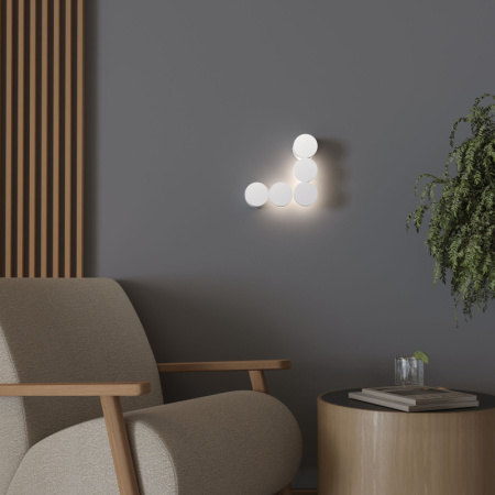 Настенные бра — Бра Elektrostandard Brioni белый (40130/LED) купить в  Настенные бра — Бра Elektrostandard Brioni белый (40130/LED) купить в