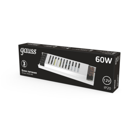 Блоки питания AC — Блок питания Gauss 202001060 купить в 