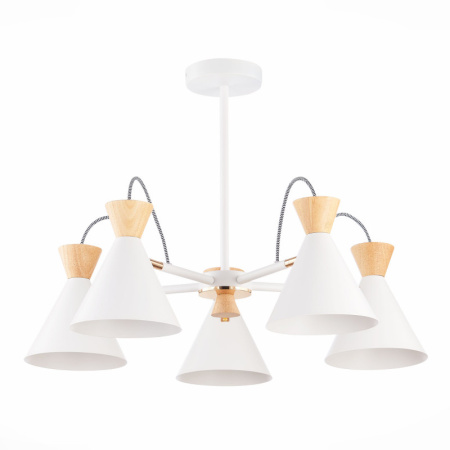 Люстры на штанге — Люстра на штанге Evoluce SLE125102-05 купить в 